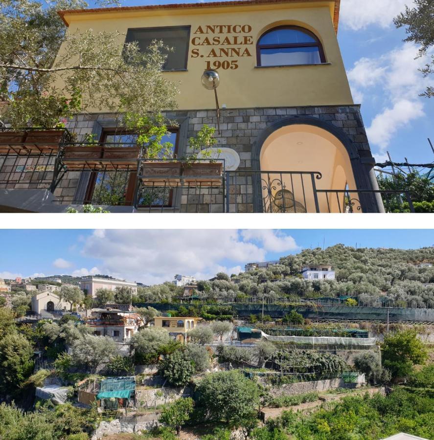 Apartamento Antico Casale Sant'Anna 1905 Massa Lubrense Exterior foto